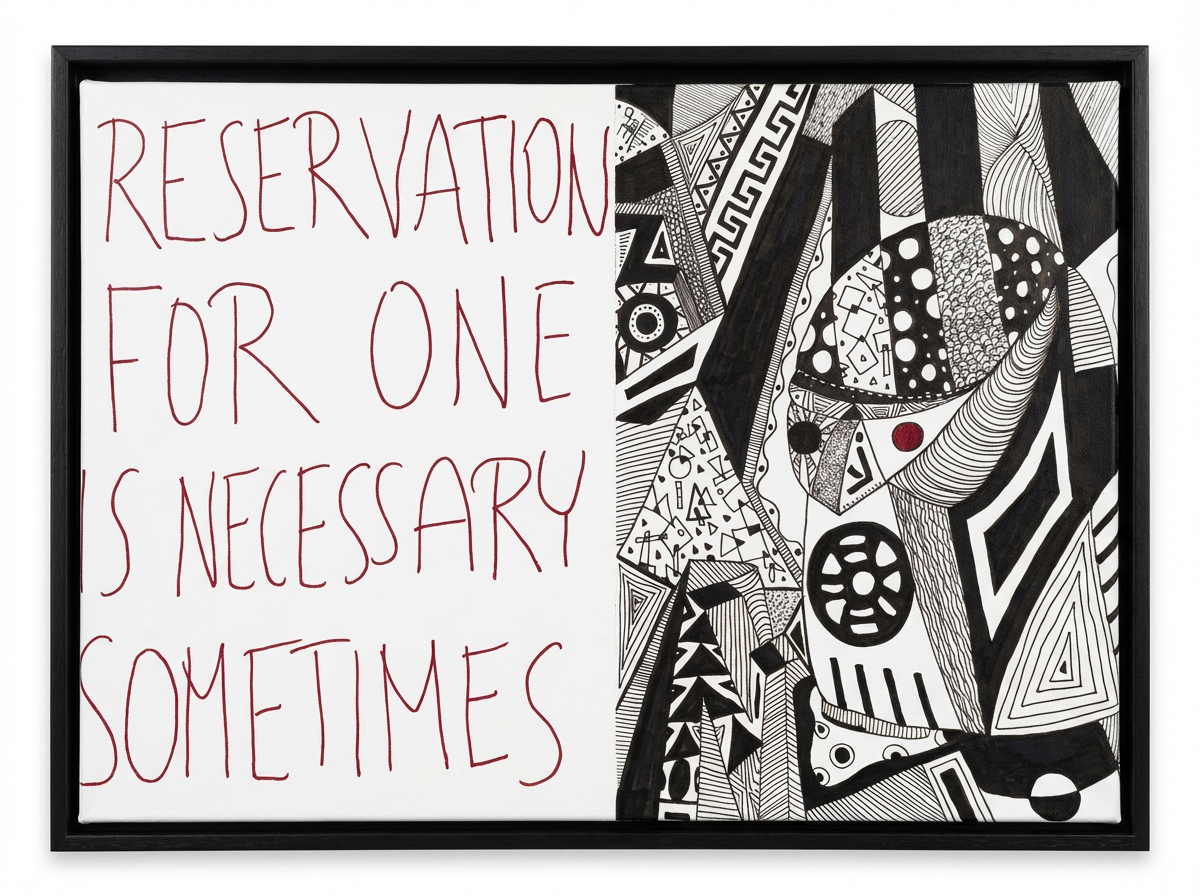Reservation for one