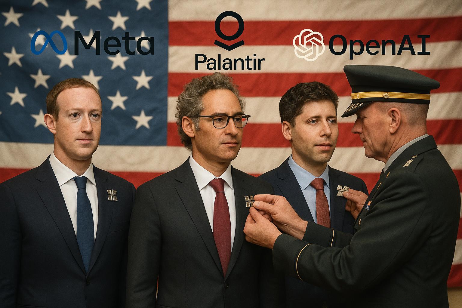 "US appoints lieutenant colonels to executives from Meta, Palantir, and OpenAI: key points and open questions"