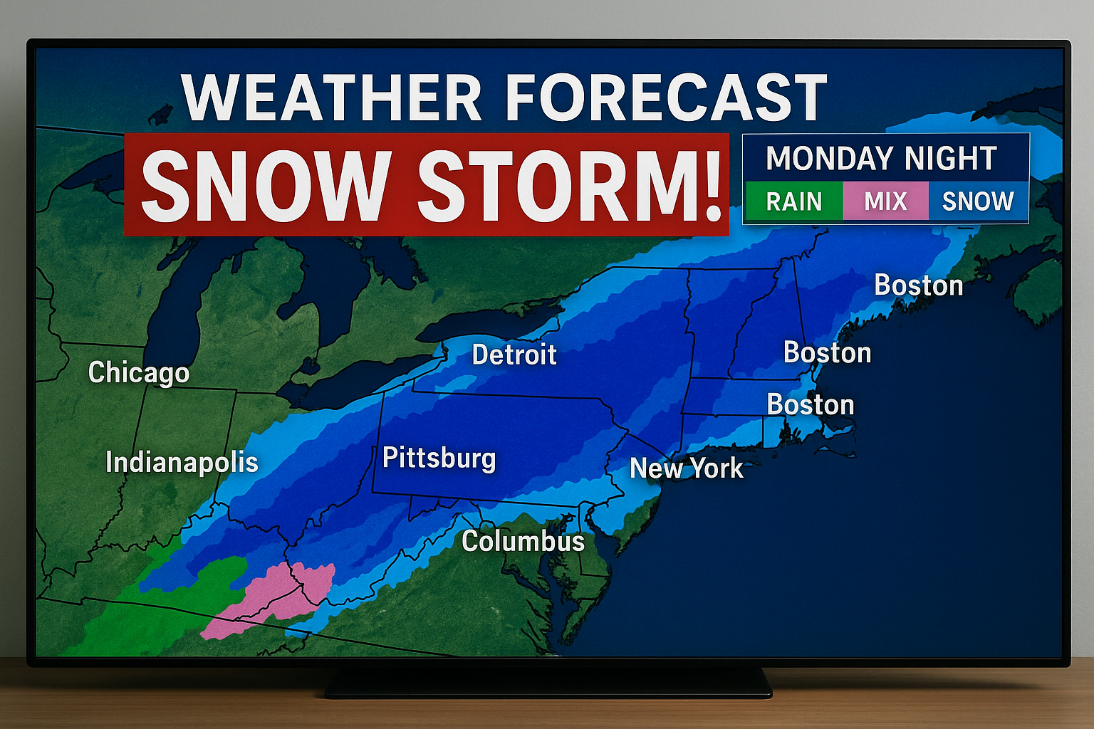 weather forecast snow storm
