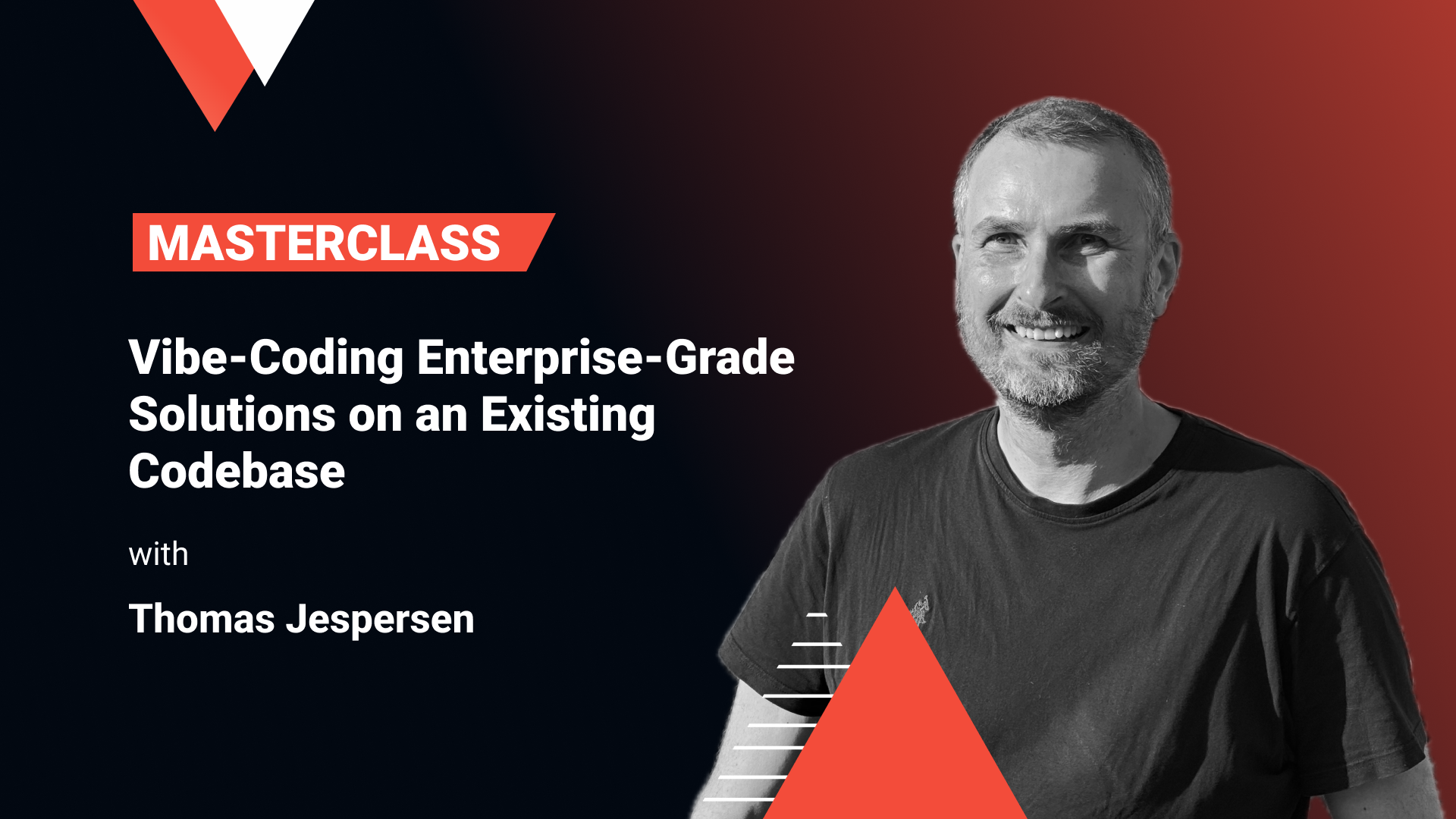 Using AI to build brand-new projects from scratch is fun, but most of us work inside large, opinionated codebases that already deliver business value.
> 
> In this live, one-hour masterclass, I’ll show you how to harness AI to create secure, scalable, and human maintainable code that respects established conventions. You’ll see how AI can break a feature request into small, verifiable tasks—and then tackle those tasks one by one. If the demo gods smile on us, we’ll wrap up with a full production deployment covering frontend, backend, and database migrations.

