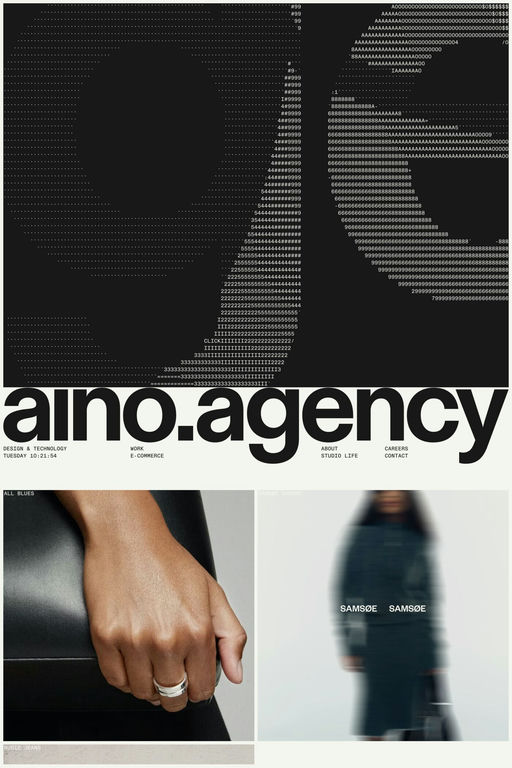 Aino website screenshot