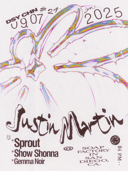 Justin Martin @ Daisychain flyer
