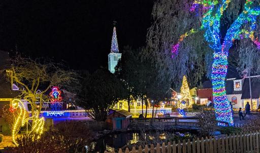 Holiday Lights Spectacular at Olde Mistick Village