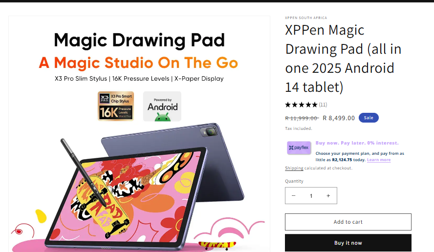 My drawing tablet!