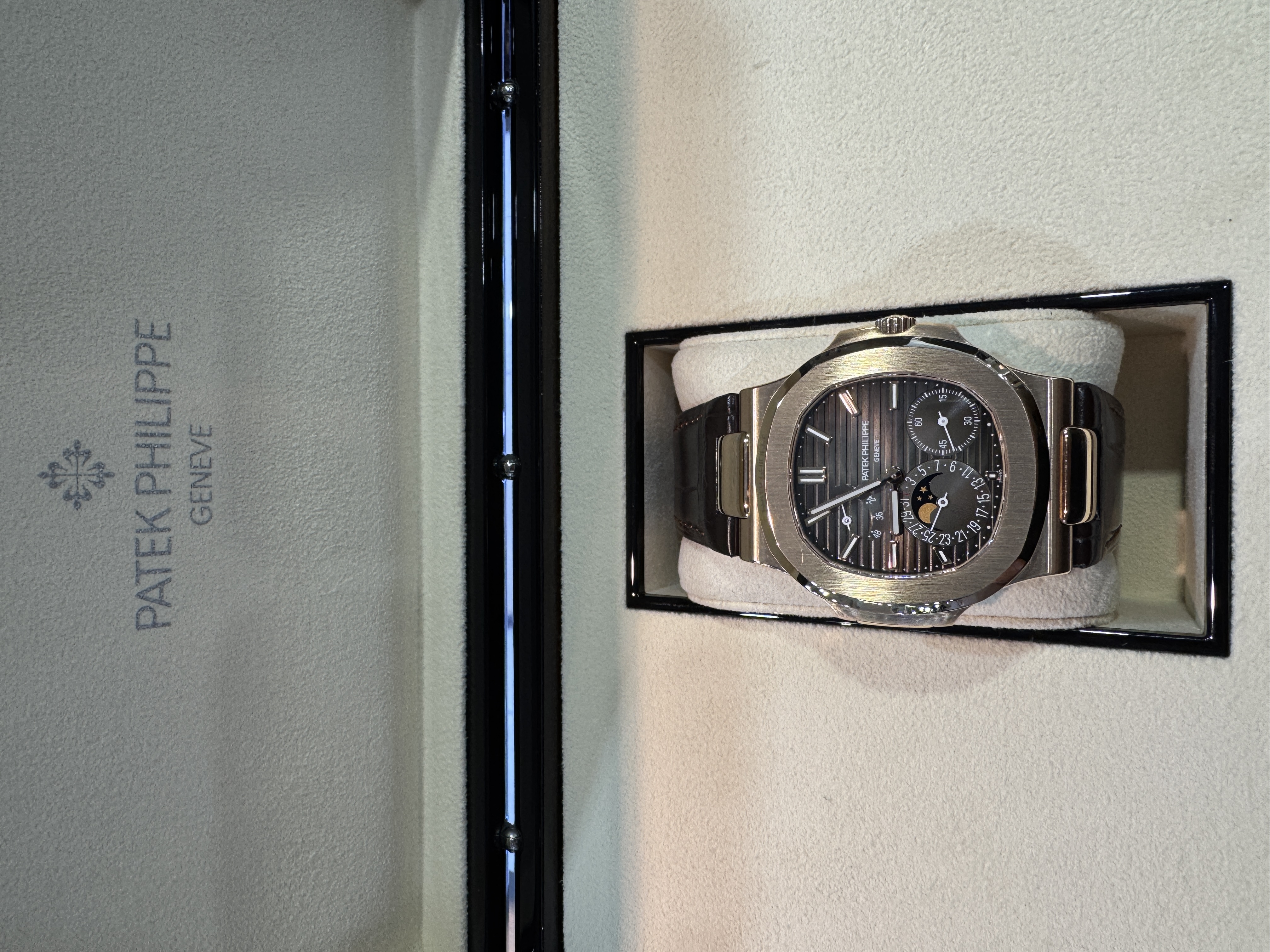 Patek Philippe Nautilus Ref. 5712r — Like New condition, authenticated by 13th Time