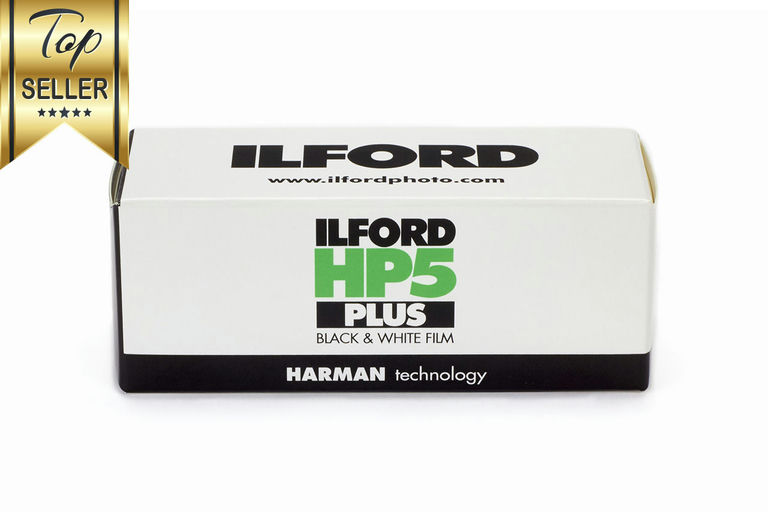 HP5 PLUS 400 BLACK & WHITE 120 FILM