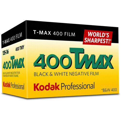Professional Tmax 400 Black & White 35MM Film - 36 Exp 