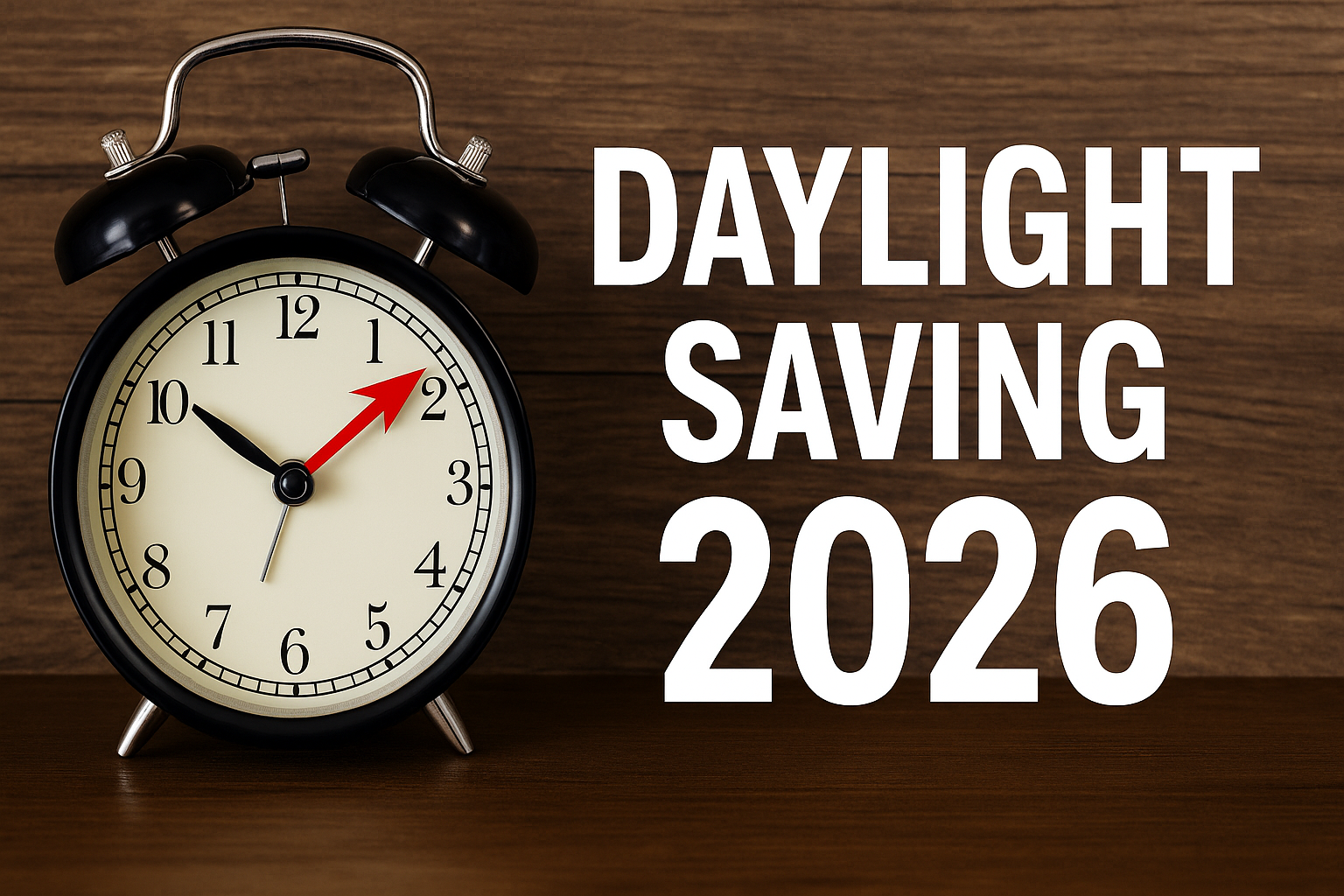 daylight savings 2026