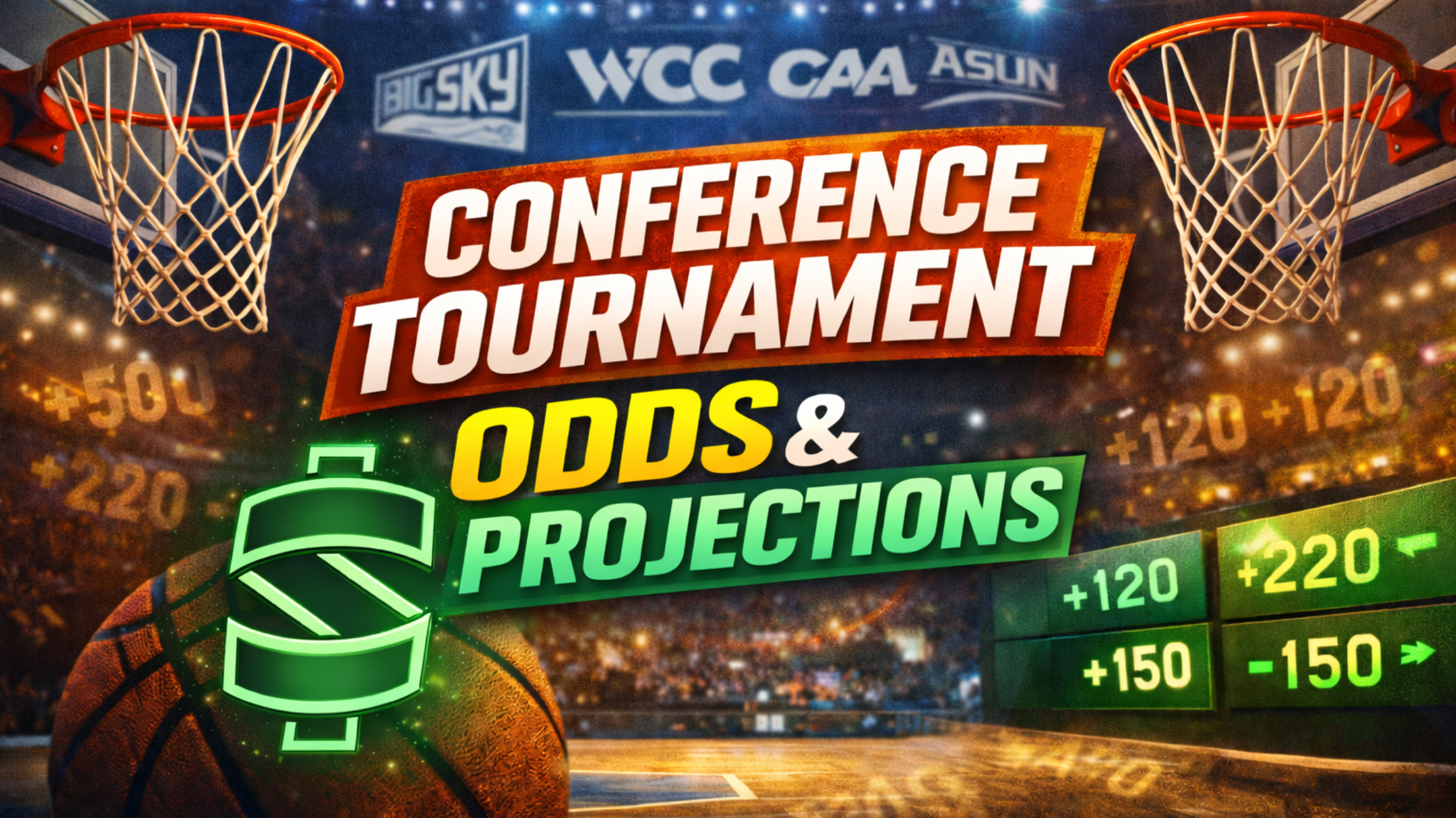 Conference Tournament Win Probabilities: What the Odds Say