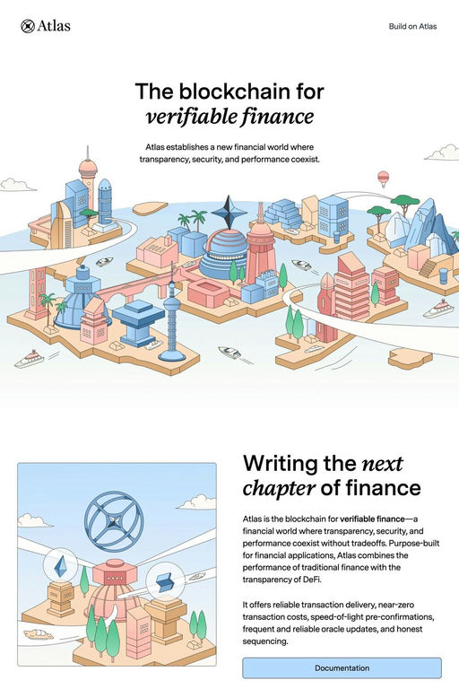 Atlas website screenshot