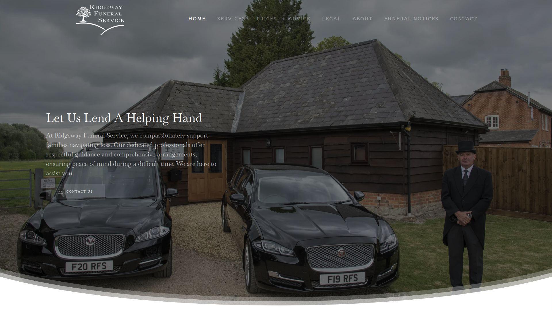 Funeral Website Design & Development