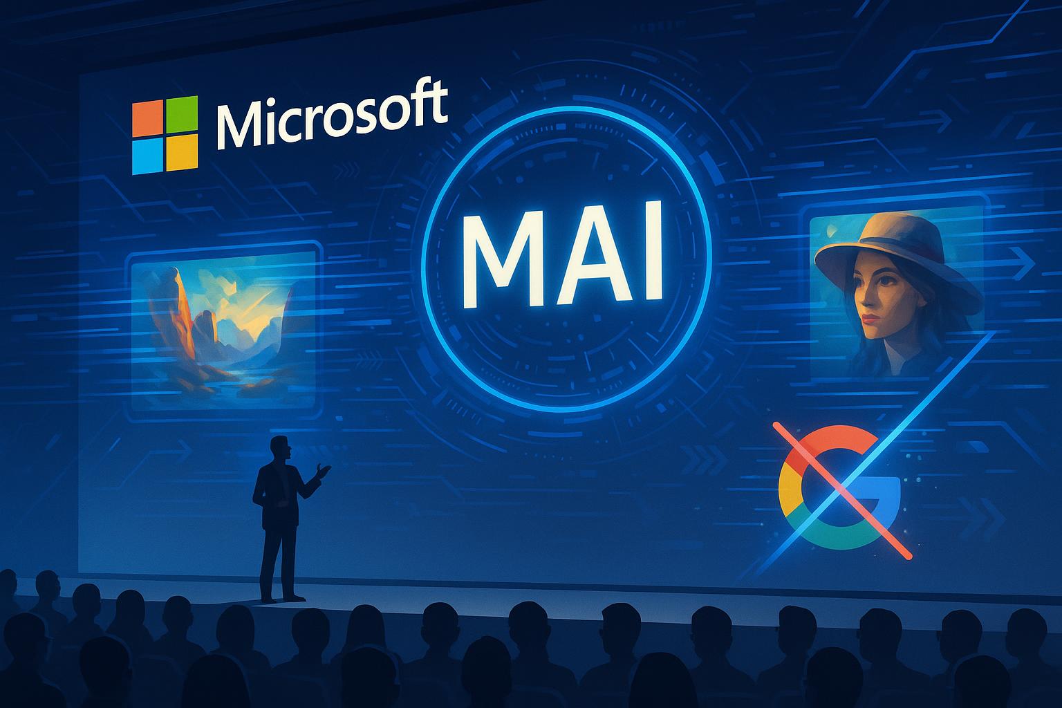Microsoft unveils MAI, the fastest AI for generating images, surpassing Gemini.