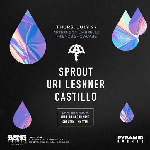 AUF Showcase @ Bang Bang flyer