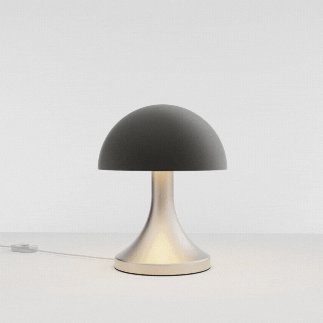 Abajur MUSH – iluminação de mesa