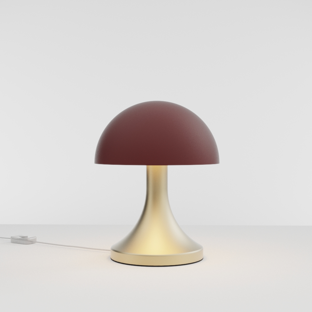 Abajur MUSH – iluminação de mesa