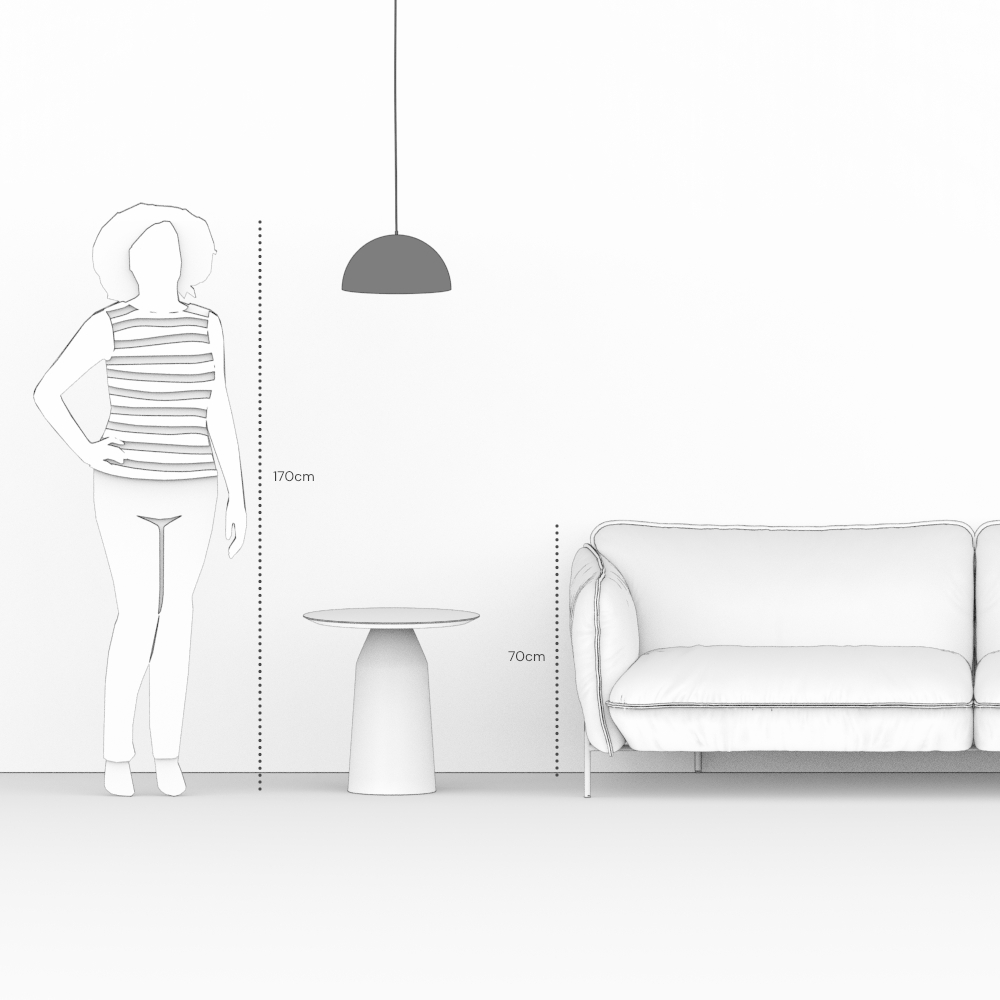 Pendente SFERA 30cm – iluminação de teto