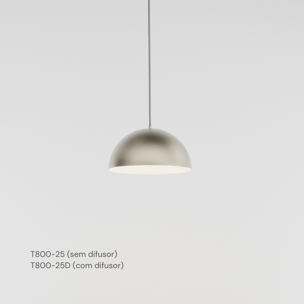 Pendente SFERA 25cm – iluminação de teto