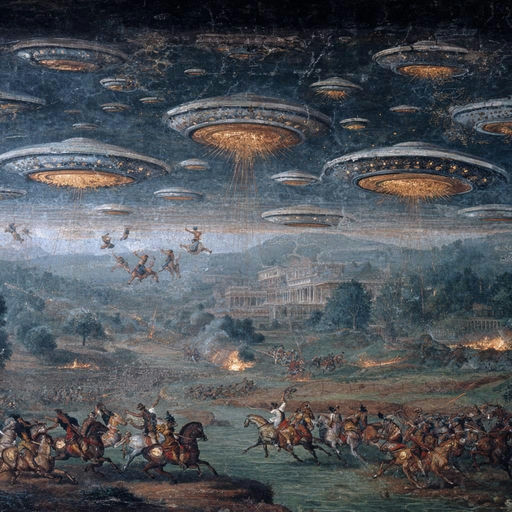 Battle Over Rome, the lost frescos - AI Slop Art 🎨 nominee at The Sloppies