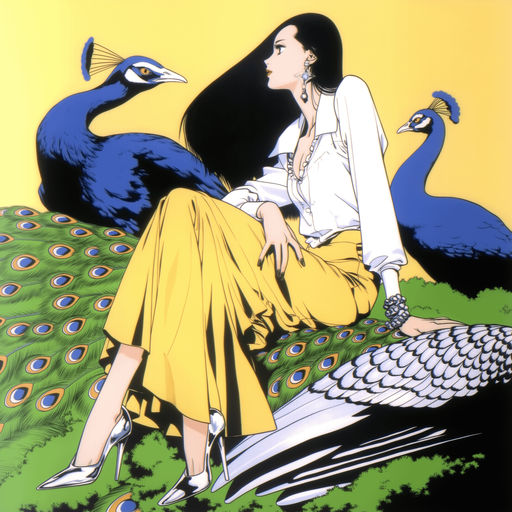 Peacock - AI Slop Art 🎨 nominee at The Sloppies