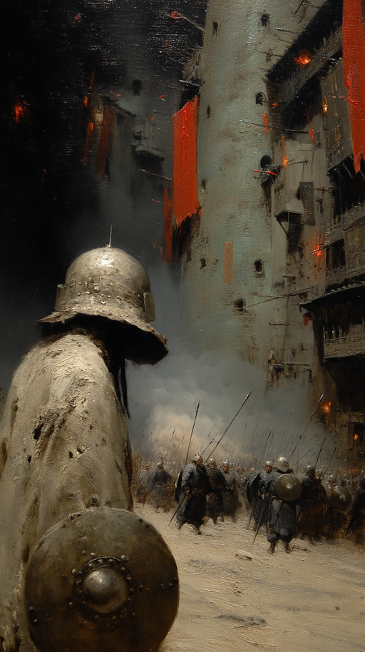 Chinese Warrir - AI Slop Art 🎨 nominee at The Sloppies