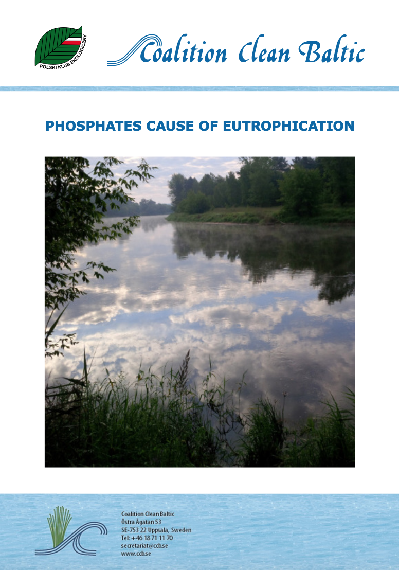 Phosphates cause of eutrophication