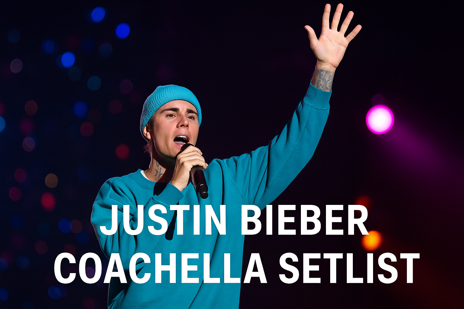 justin bieber coachella setlist