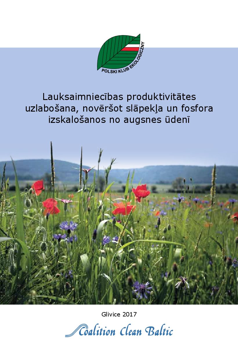 Improvement of farm productivity by preventing  nitrogen and phosphorus leaching from soil to water