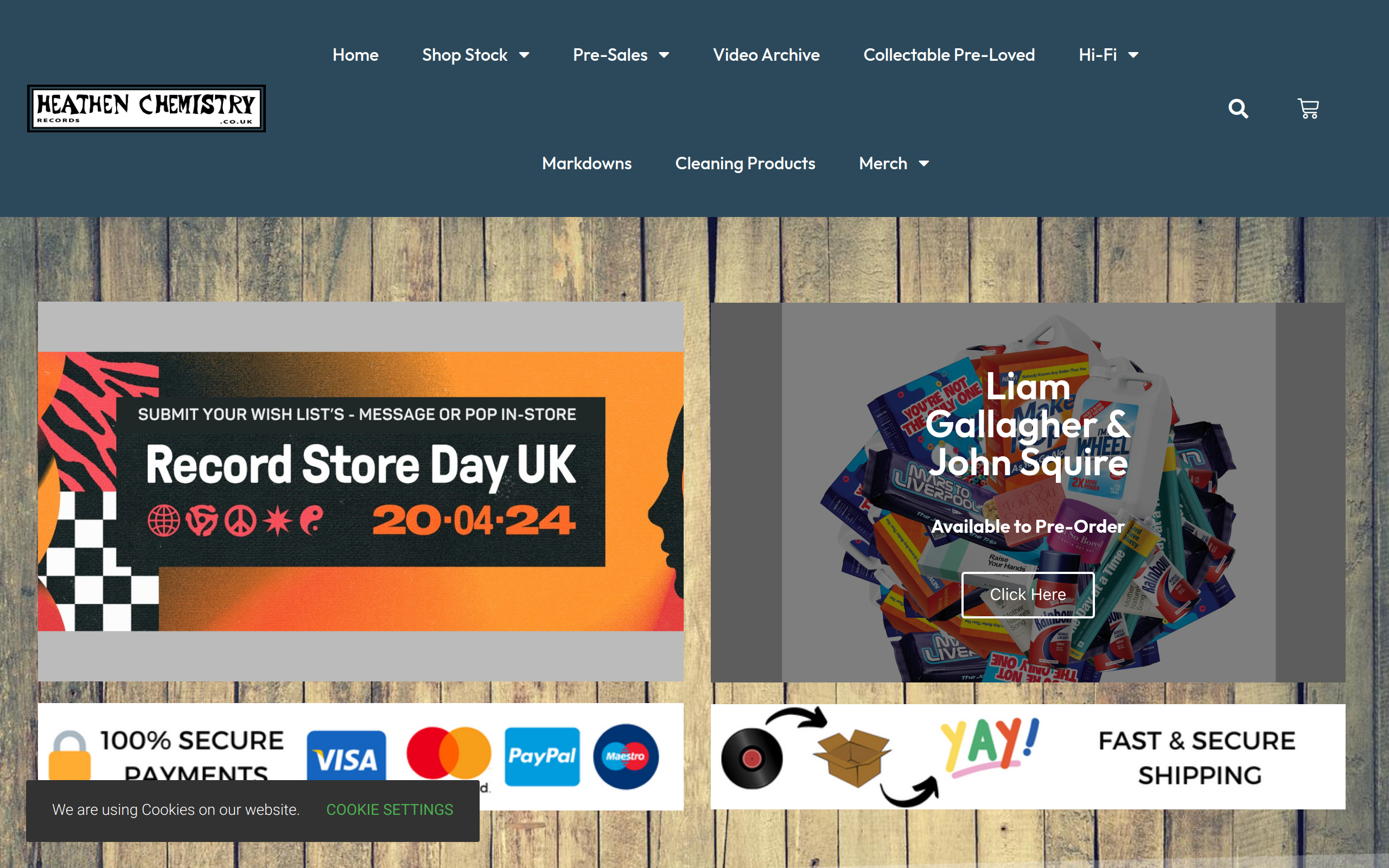 Heathen Chemistry Records