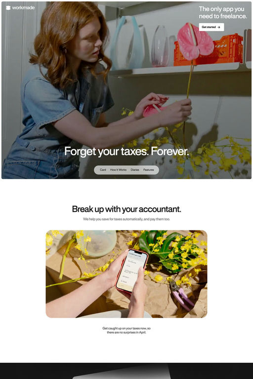 WorkMade website screenshot