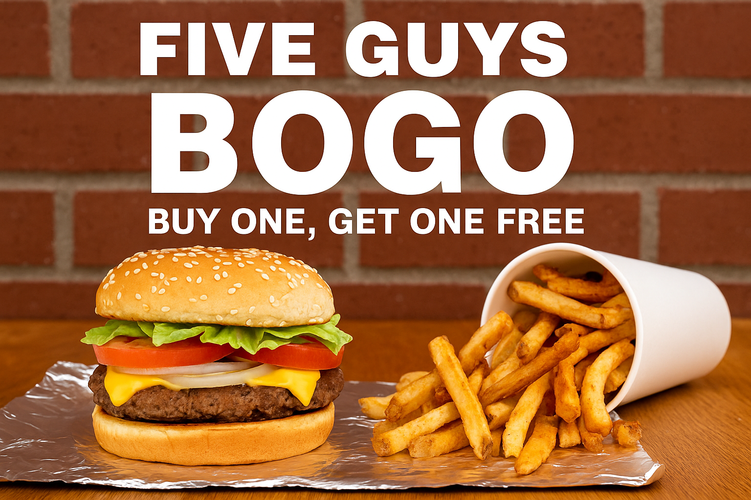 five guys bogo