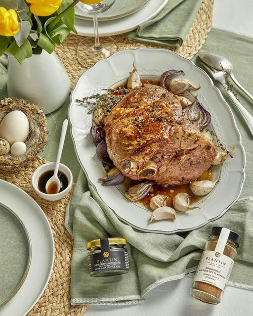 Gigot d’agneau à la truffe