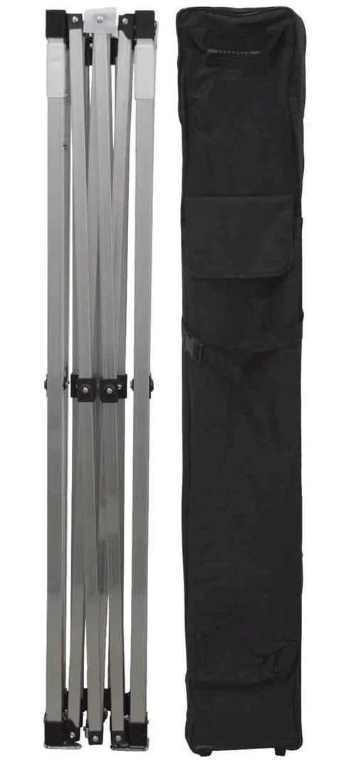 Tent 10'x10' Black With Sidewalls  view 3