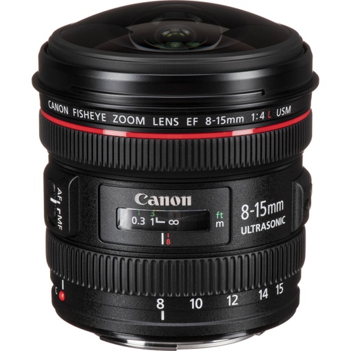 EF 8-15MM f/4L USM FISHEYE LENS 