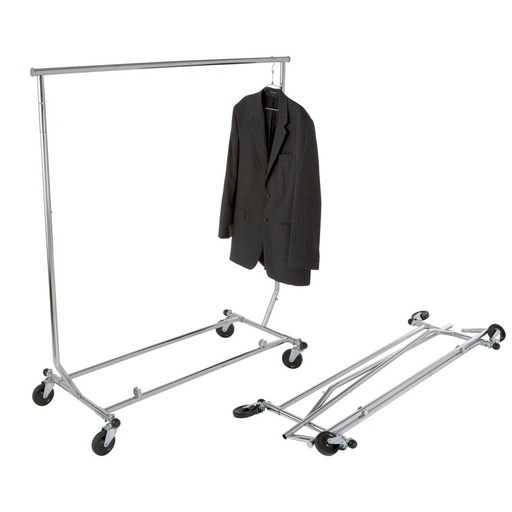 FOLDING ROLLING RACK