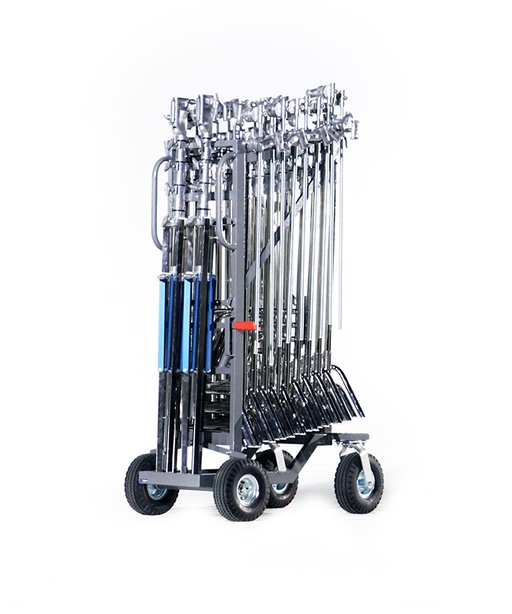 C-Stand Quad Cart With 10