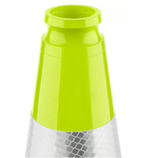 Traffic Cone - Lime - 18" view 3