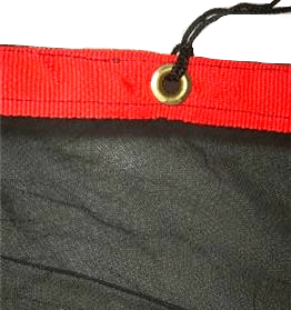 8'X8' DOUBLE NET BLACK 