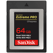 Cfexpress Card - 64G Extreme Pro Type B Memory Card