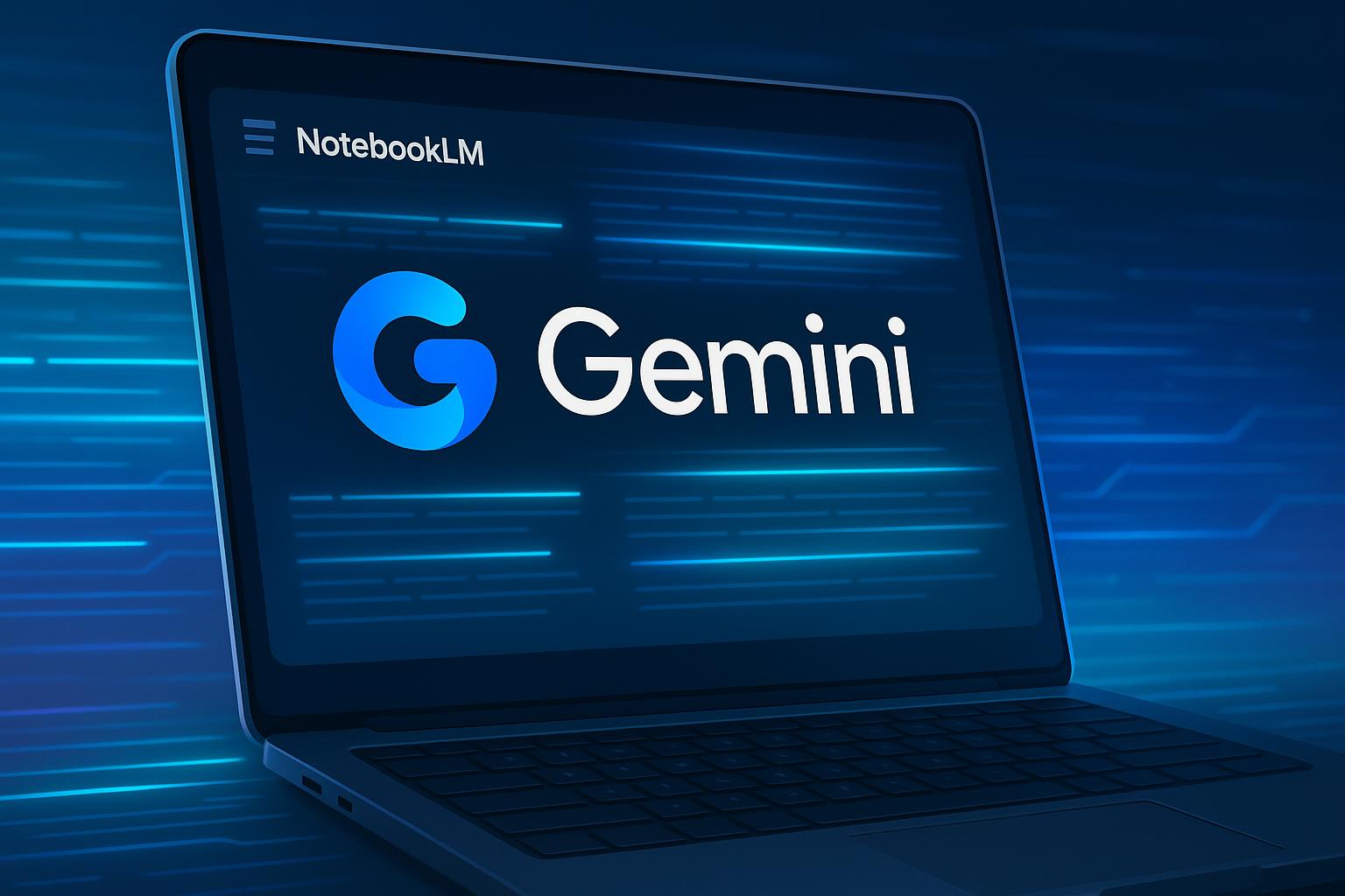 NotebookLM boosts its performance thanks to integration with Gemini.