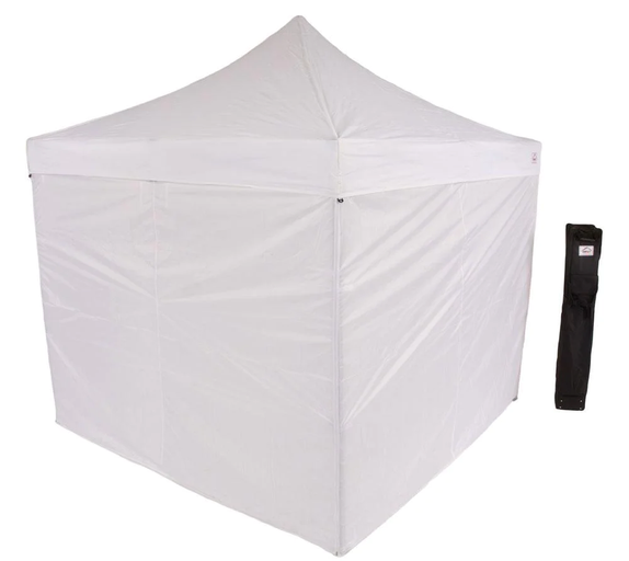 Tent 10'x10' White With Sidewalls view 2