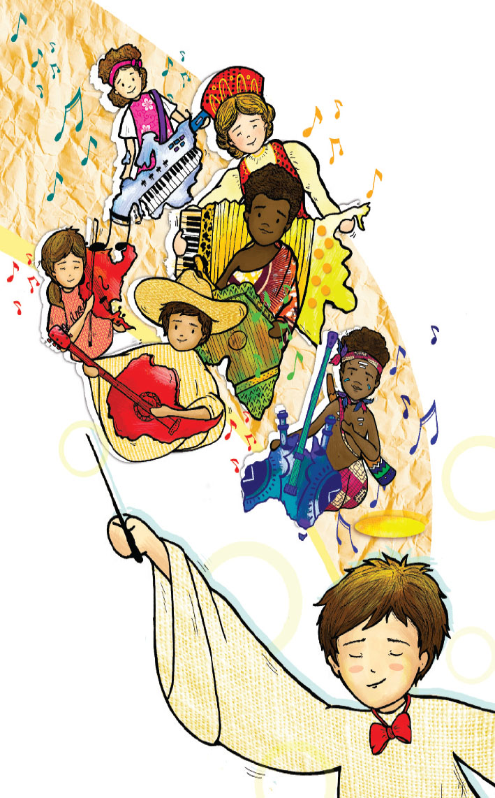 Benedizione dei bambini nella giornata dell'infanzia missionaria