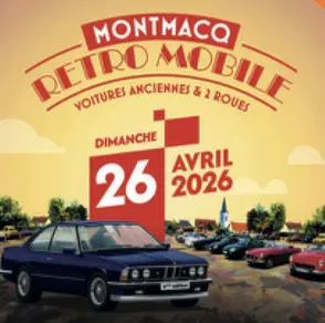 La Rétromobile de Montmacq revient pour sa 4e édition le 26 avril 2026