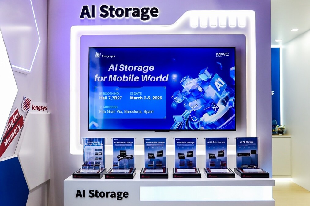 Longsys rivela progressi nelle soluzioni di archiviazione integrata al MWC 2026
