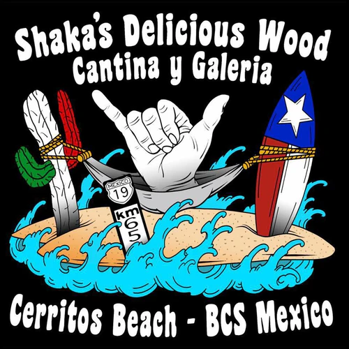 Shaka's Delicious Wood Cantina y Galeria logo