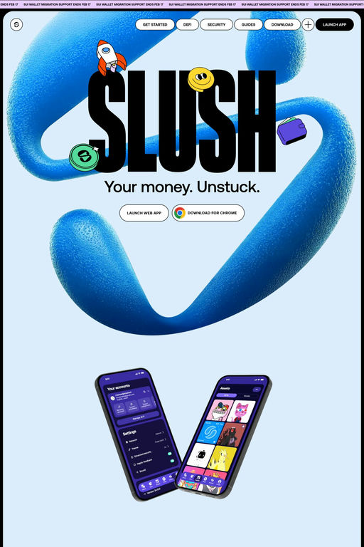 Slush website screenshot