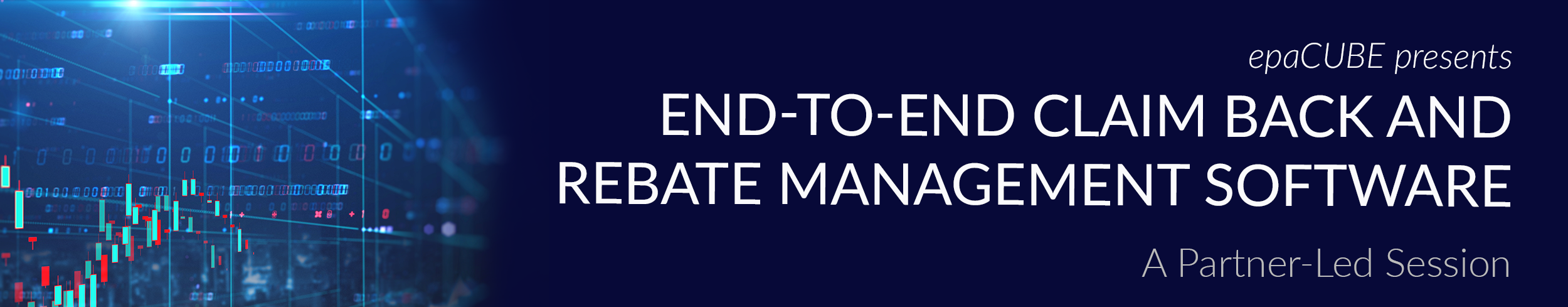 End-to-End Claim Back and Rebate Management Software