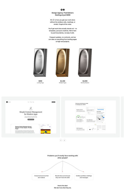 Wx website screenshot