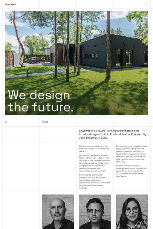 Shadwell template screenshot