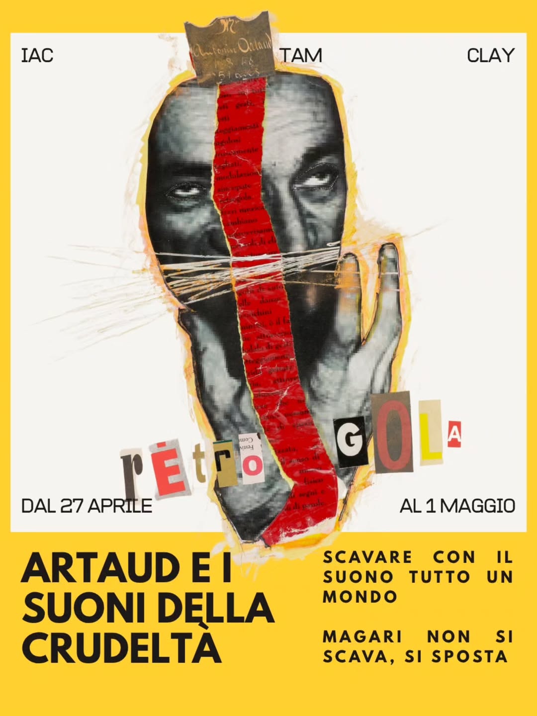 Artaud e i suoni della crudeltà - Mostra 