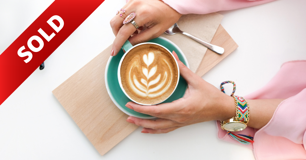 SOLD | University Position Cafe Espresso 5 Days Under Management